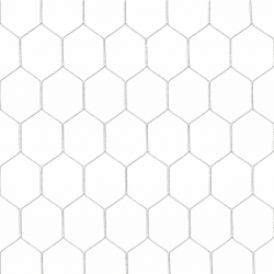 Plasa pentru poarta de fotbal alb 7.5m x 2.5m - fir 3,5mm -1023-02